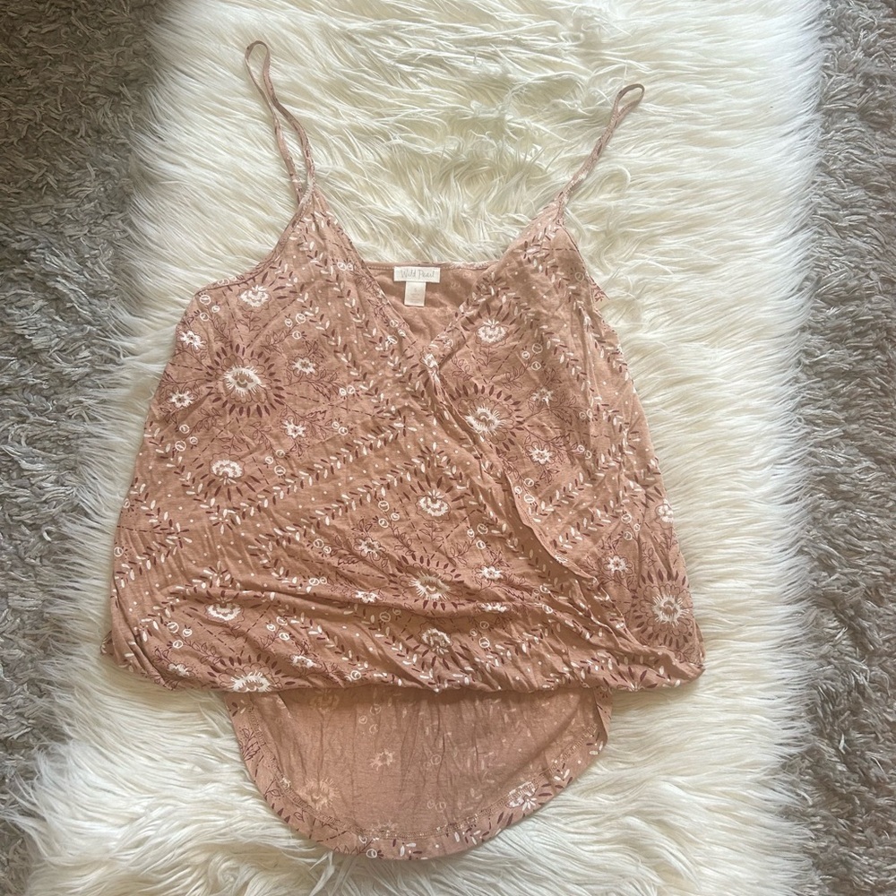 Mauve Floral Cami Top
